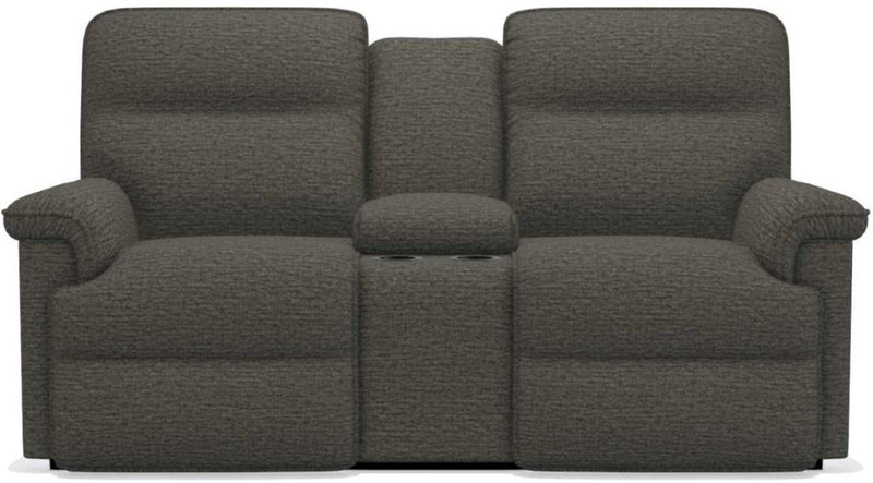 La-Z-Boy Jay PowerRecline La-Z-Time Sterling Reclining Loveseat and Console