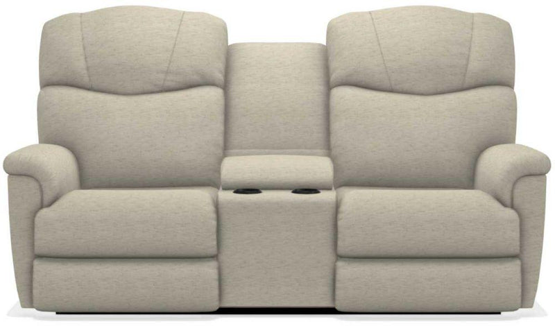 La-Z-Boy Lancer Power La-Z Time Sand Full Reclining Loveseat with Console