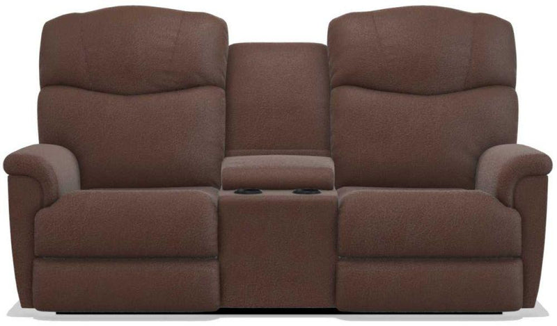 La-Z-Boy Lancer Power La-Z Time Sable Full Reclining Loveseat with Console