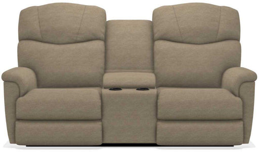 La-Z-Boy Lancer Tobacco Power Reclining Loveseat with Headrest and Console image