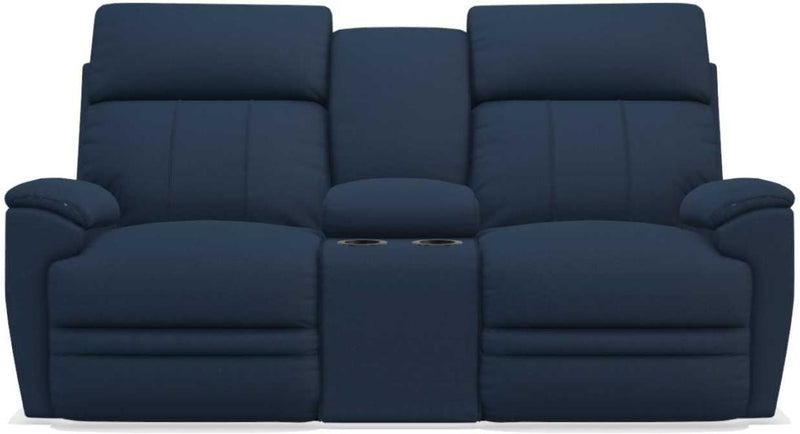 La-Z-Boy Talladega Admiral La-Z-Time Full Reclining Loveseat With Console