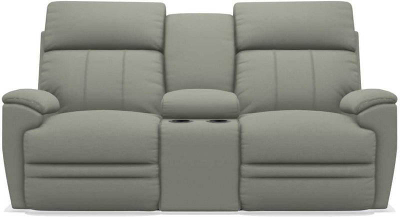 La-Z-Boy Talladega Platinum La-Z-Time Full Reclining Loveseat With Console