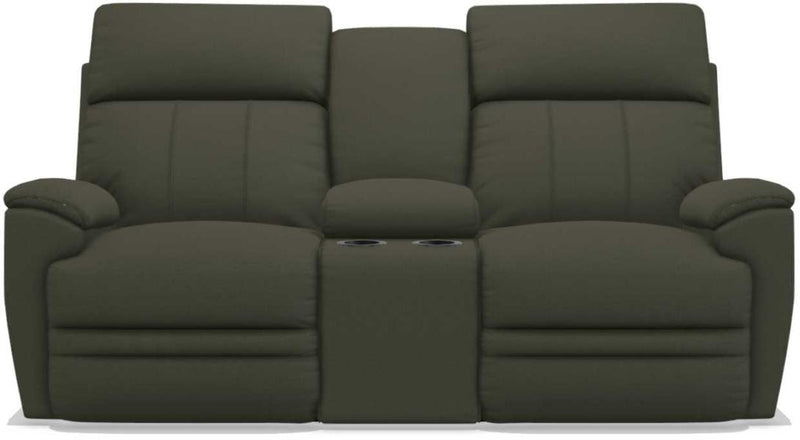 La-Z-Boy Talladega Charcoal La-Z-Time Power-Reclineï¿½ Loveseat With Console & Power Headrest