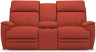 La-Z-Boy Talladega Persimmon La-Z-Time Power-Reclineï¿½ Loveseat With Console & Power Headrest image