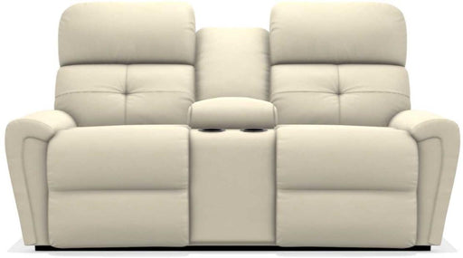 La-Z-Boy Douglas Ice La-Z-Time Power-Reclineï¿½ Reclining Loveseat With Power Headrest and Console image