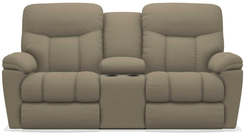 La-Z-Boy Morrison Sable La-Z-Time Full Reclining Loveseat w/Console