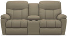 La-Z-Boy Morrison Sable La-Z-Time Full Reclining Loveseat w/Console image