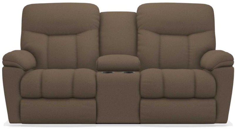 La-Z-Boy Morrison Cappuccino La-Z-Time Full Reclining Loveseat w/Console