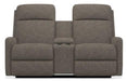 La-Z-Boy Finley Granite Power Wall Reclining Loveseat with Console image