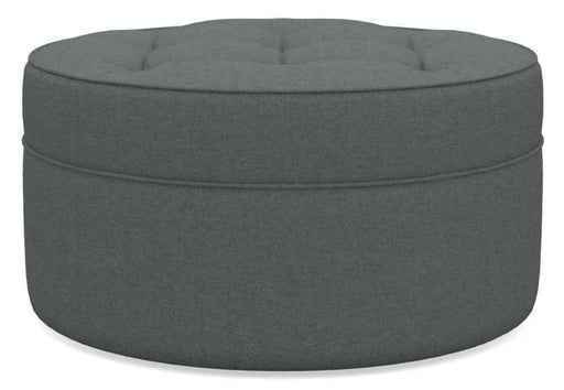 La-Z-Boy Roundabout Grey Ottoman image