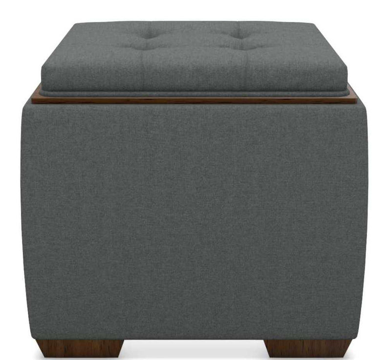 La-Z-Boy Leo Grey Ottoman