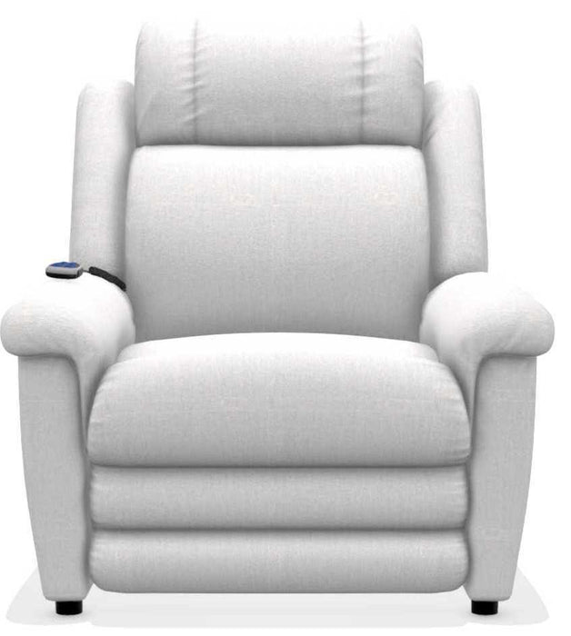 La-Z-Boy Clayton Muslin Gold Power Lift Recliner with Massage and Heat