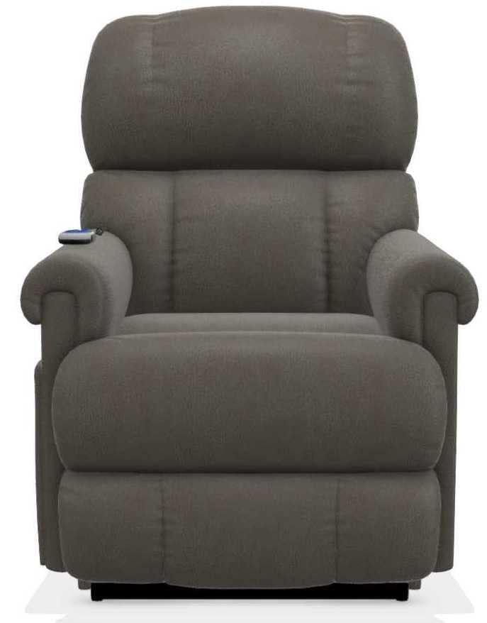 La-Z-Boy Pinnacle Platinum Slate Power Lift Recliner with Headrest and Lumbar