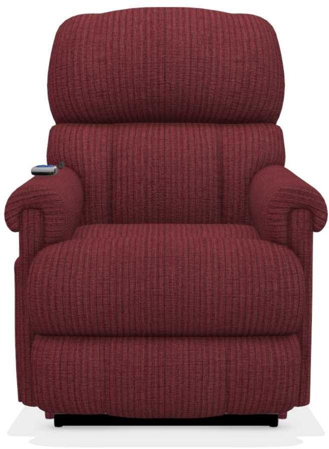 La-Z-Boy Pinnacle Platinum Sangria Power Lift Recliner with Headrest and Lumbar