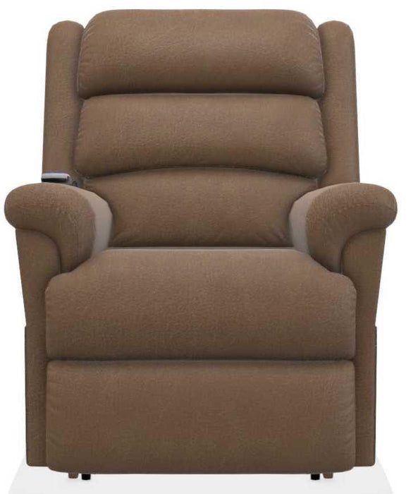 La-Z-Boy Astor Platinum Chocolate Power Lift Recliner with Headrest and Lumbar