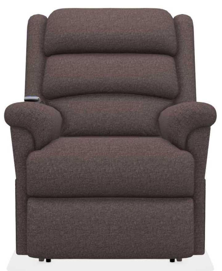 La-Z-Boy Astor Platinum Graphite Power Lift Recliner with Headrest and Lumbar