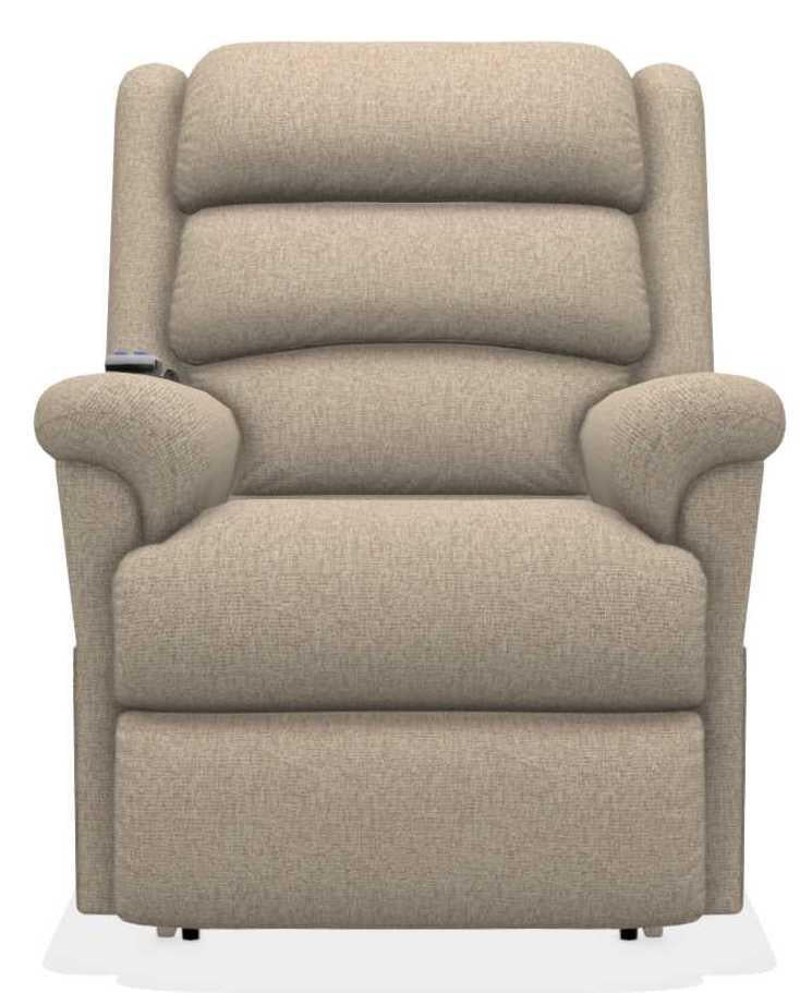 La-Z-Boy Astor Pinnacle Pumice Power Lift Recliner with Headrest and Lumbar