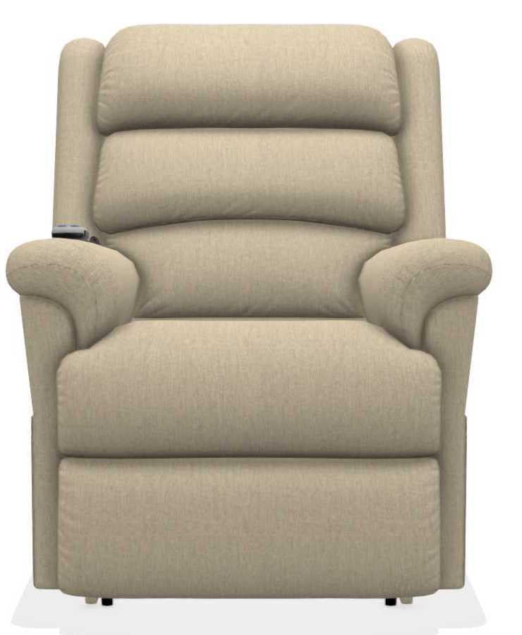 La-Z-Boy Astor Platinum Toast Power Lift Recliner with Headrest and Lumbar