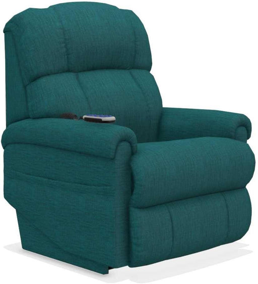 La-Z-Boy Pinnacle Platinum Turquoise Power Lift Recliner image