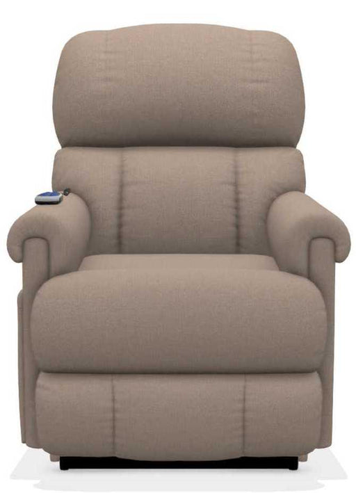 La-Z-Boy Pinnacle Platinum Cashmere Power Lift Recliner with Massage and Heat image