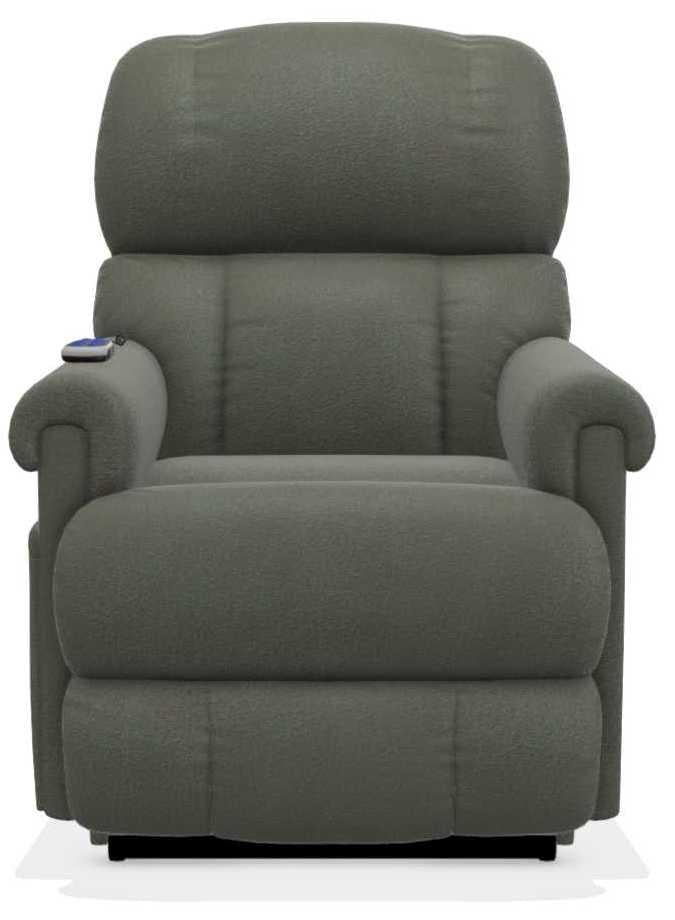La-Z-Boy Pinnacle Platinum Charcoal Power Lift Recliner with Massage and Heat