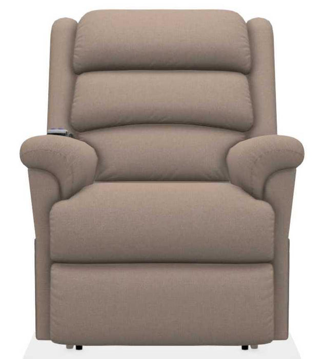 La-Z-Boy Astor Platinum Cashmere Power Lift Recliner with Massage and Heat