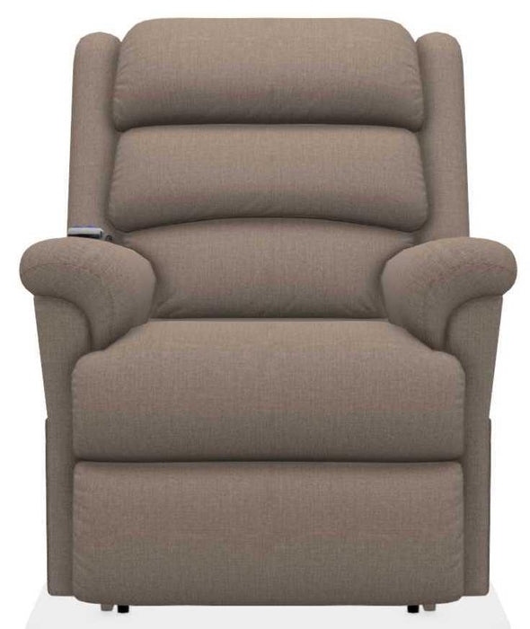 La-Z-Boy Astor Platinum Slate Power Lift Recliner with Massage and Heat