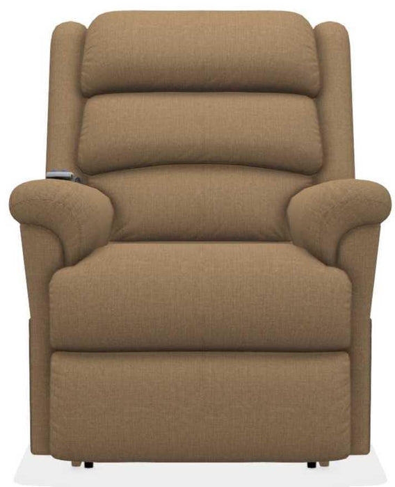 La-Z-Boy Astor Platinum Bark Power Lift Recliner with Massage and Heat