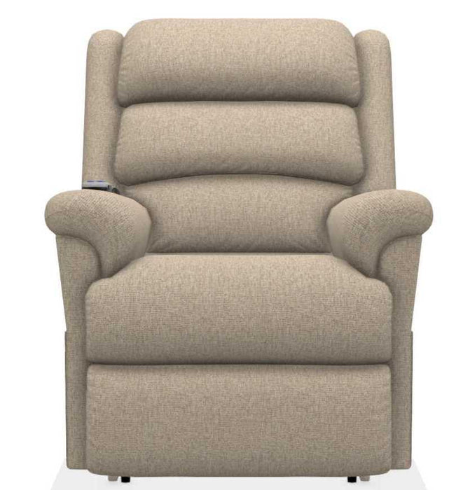 La-Z-Boy Astor Platinum Pumice Power Lift Recliner with Massage and Heat
