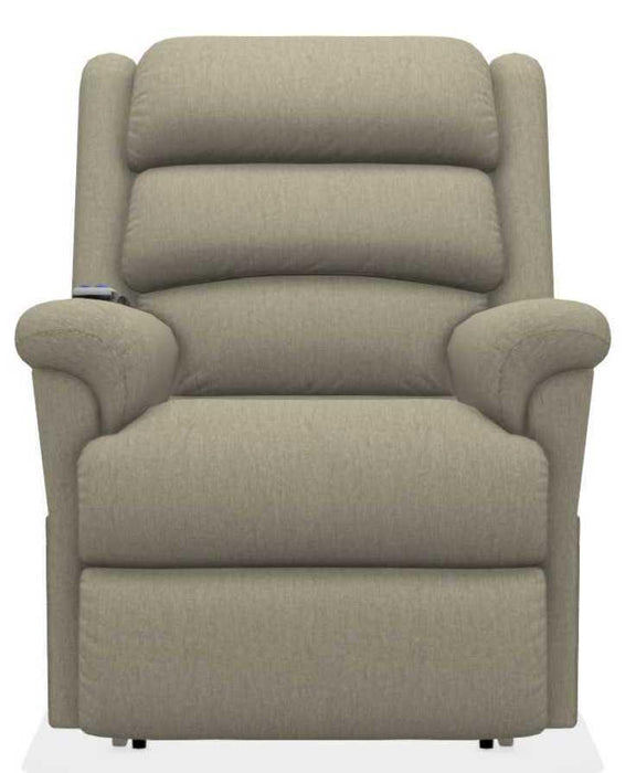 La-Z-Boy Astor Platinum Teak Power Lift Recliner with Massage and Heat