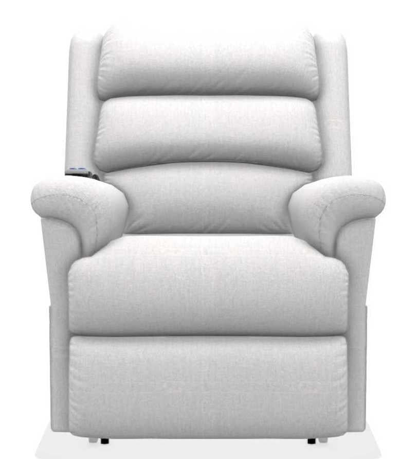 La-Z-Boy Astor Platinum Muslin Power Lift Recliner with Massage and Heat