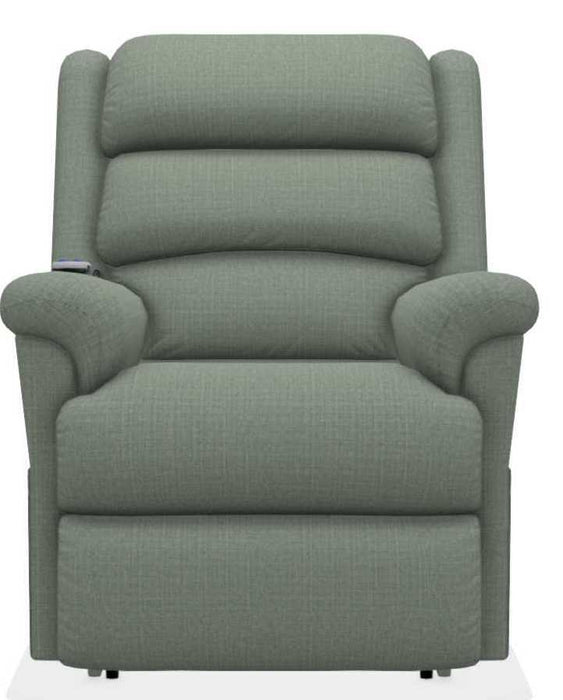 La-Z-Boy Astor Platinum Jade Power Lift Recliner with Massage and Heat