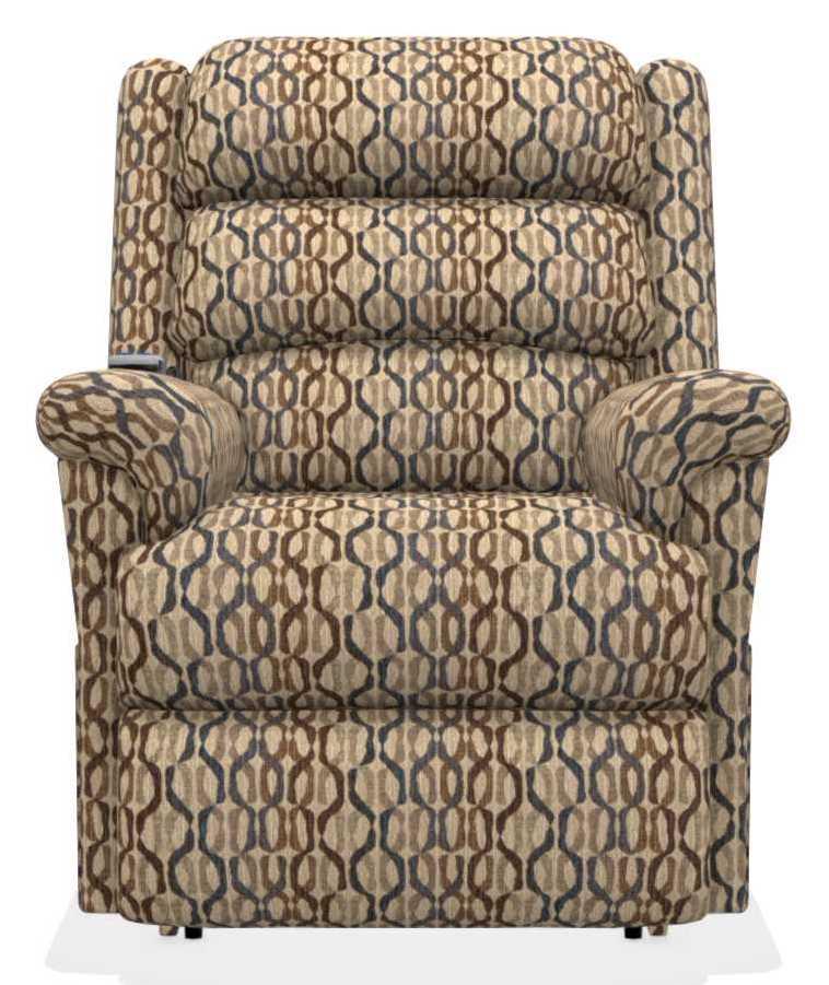 La-Z-Boy Astor Platinum Walnut Power Lift Recliner with Massage and Heat