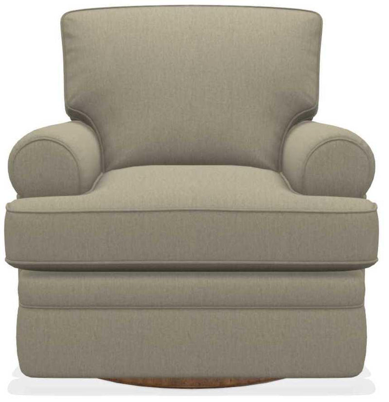 La-Z-Boy Roxie Teak Swivel Chair