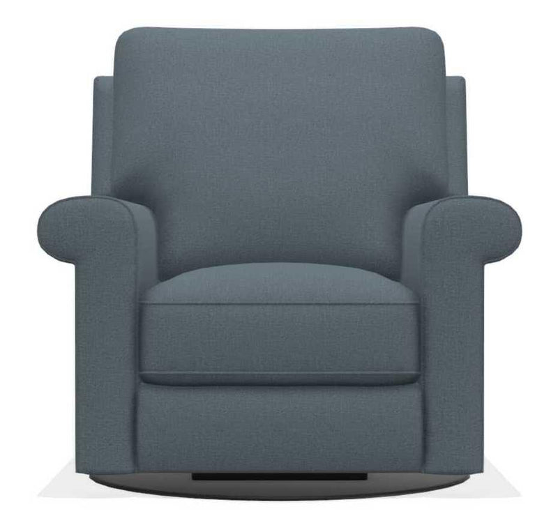 La-Z-Boy Ferndale Denim Swivel Gliding Chair