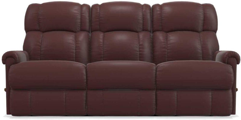 La-Z-Boy Pinnacle Reclina-Way Merlot Full Wall Reclining Sofa