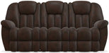 La-Z-Boy Maverick Walnut Power Wall Reclining Sofa image