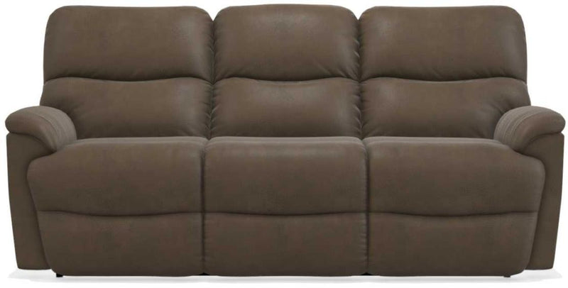 La-Z-Boy Trouper La-Z-Time Mink Reclining Sofa