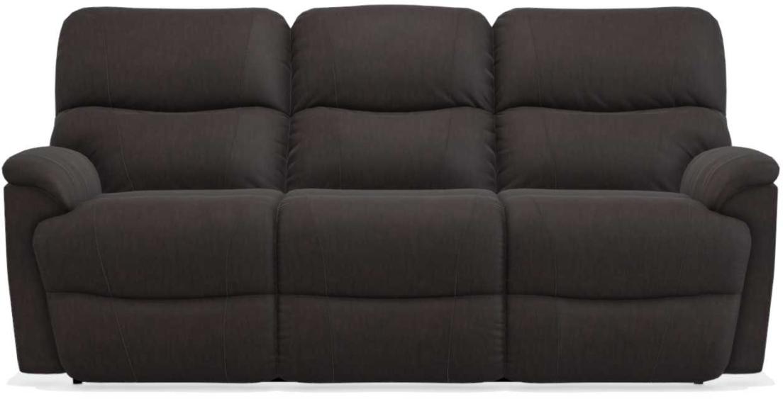 La-Z-Boy Trouper La-Z-Time Walnut Reclining Sofa image