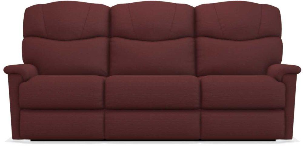 La-Z-Boy Lancer La-Z Time Merlot Full Reclining Sofa image