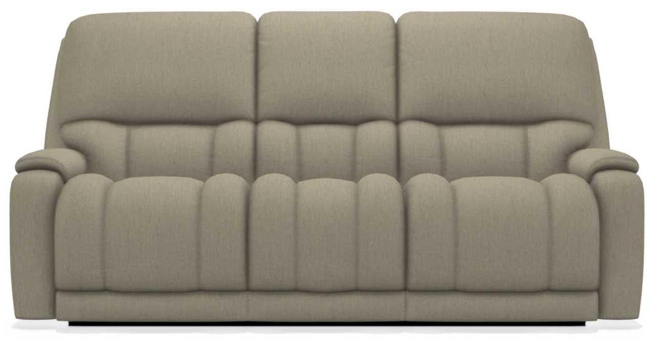 La-Z-Boy Greyson Teak Power Reclining Sofa w/ Headrest image