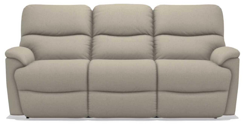 La-Z-Boy Trouper Pewter Power Reclining Sofa w/ Headrest