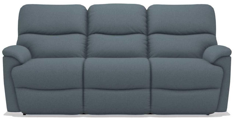 La-Z-Boy Trouper Denim Power Reclining Sofa w/ Headrest