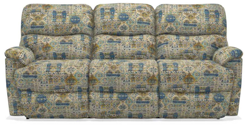 La-Z-Boy Trouper Mosaic Power Reclining Sofa w/ Headrest
