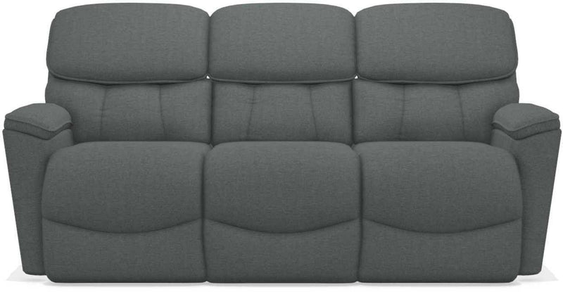 La-Z-Boy Kipling Grey Power Reclining Sofa with Headrest