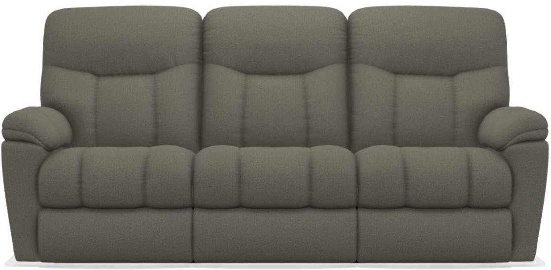 La-Z-Boy Morrison Silver La-Z-Time Power-Reclineï¿½ With Power Headrest Full Reclining Sofa image