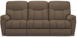 La-Z-Boy Morrison Cappuccino La-Z-Time Power-Reclineï¿½ With Power Headrest Full Reclining Sofa image