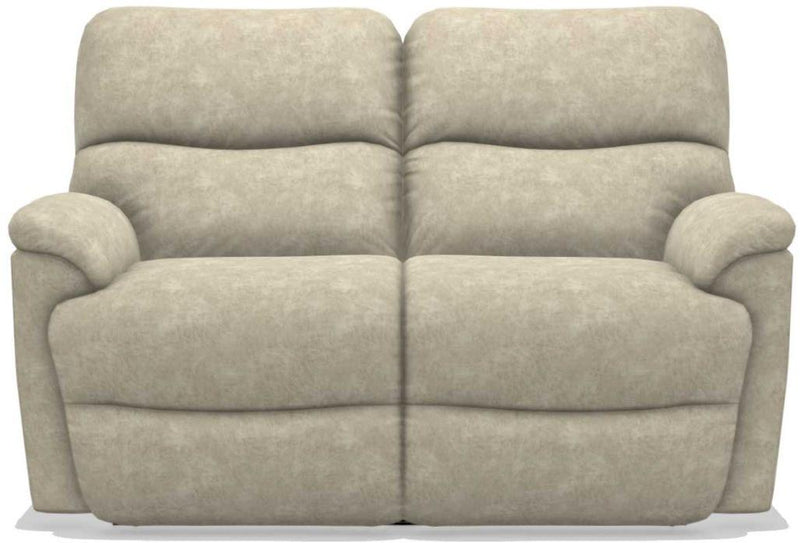 La-Z-Boy Trouper La-Z-Time Stucco Reclining Loveseat