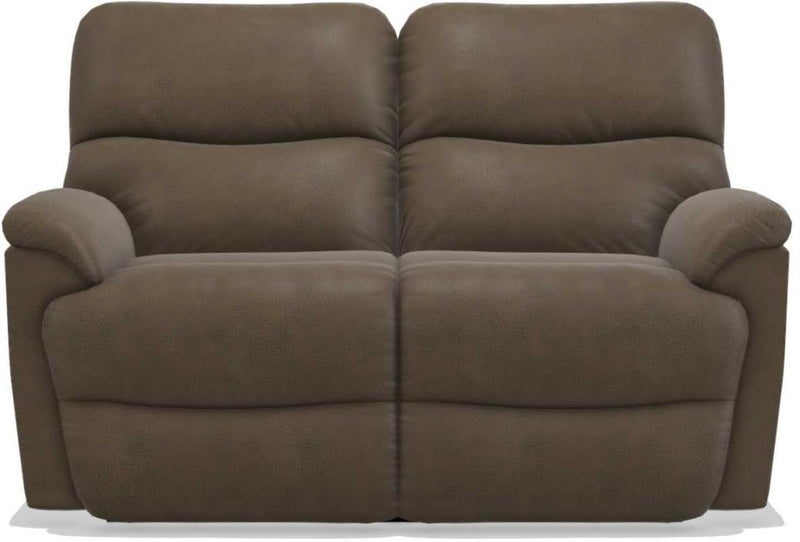 La-Z-Boy Trouper PowerRecline La-Z-Time Mink Reclining Loveseat