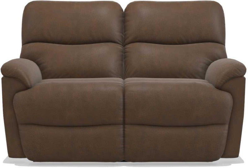 La-Z-Boy Trouper PowerRecline La-Z-Time Whiskey Reclining Loveseat